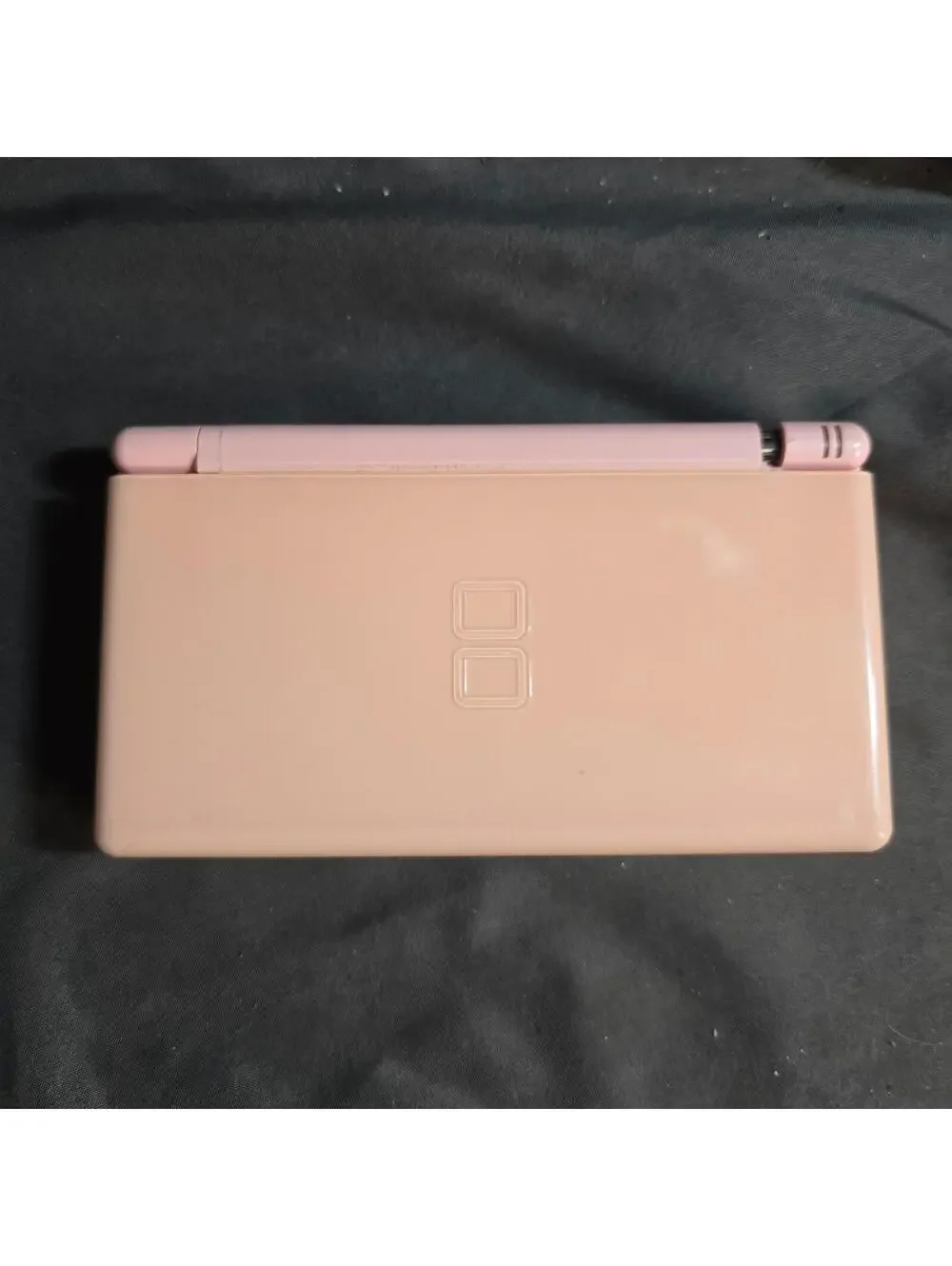 Pink Nintendo DS Lite Tested Working Broken Hinge NO CHARGER